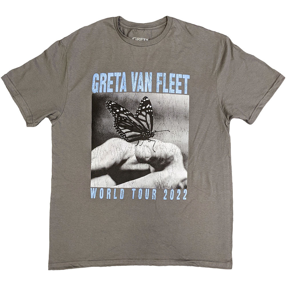 Greta Van Fleet - World Tour Butterfly Grey