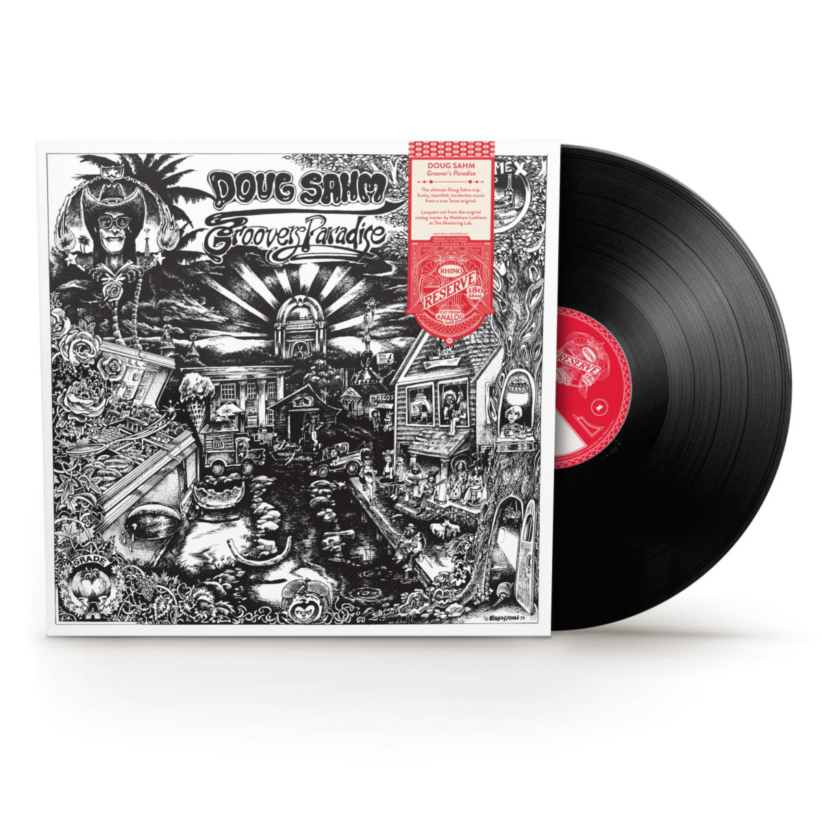 Doug Sahm - Groover's Paradise (Rocktober '26) [Rhino Reserve 180 Gram Black Vinyl]