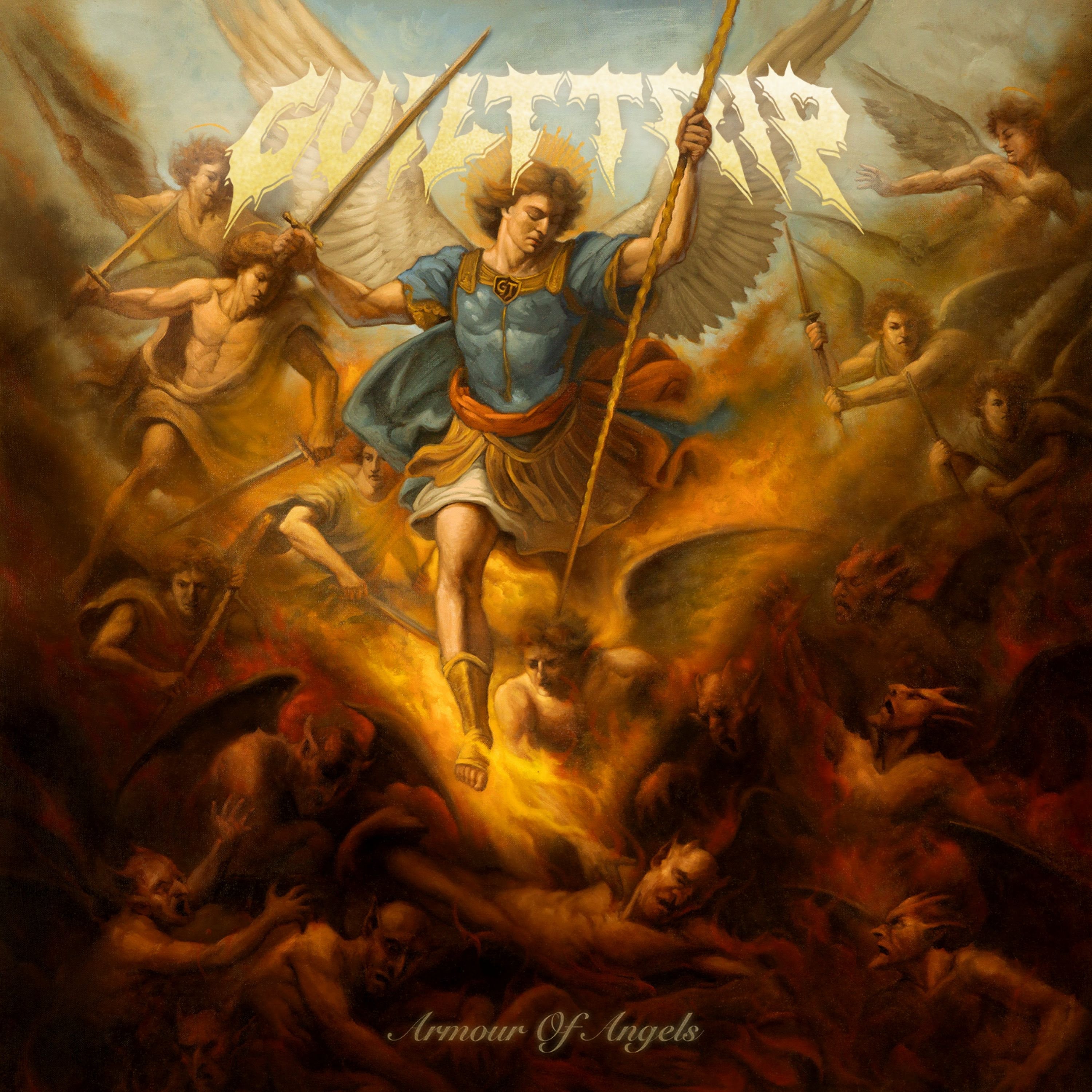Guilt Trip - Armour Of Angels [Burn Orange Vinyl]