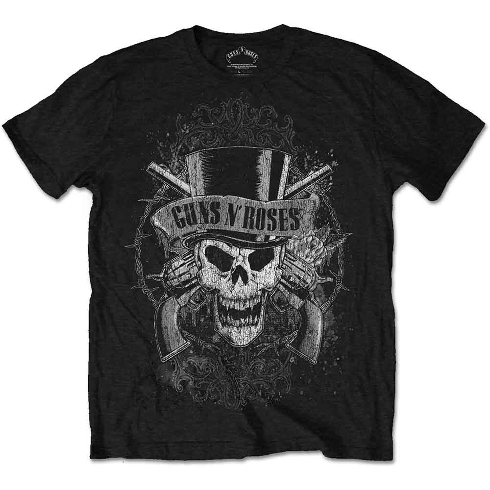 Guns N' Roses - Faded Skull Black