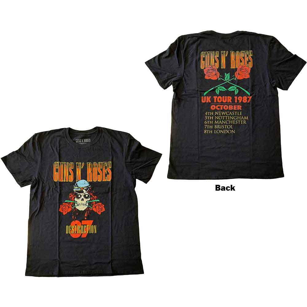 Guns N' Roses - UK Tour '87 Black