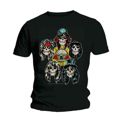 Guns N' Roses - Vintage Heads Black