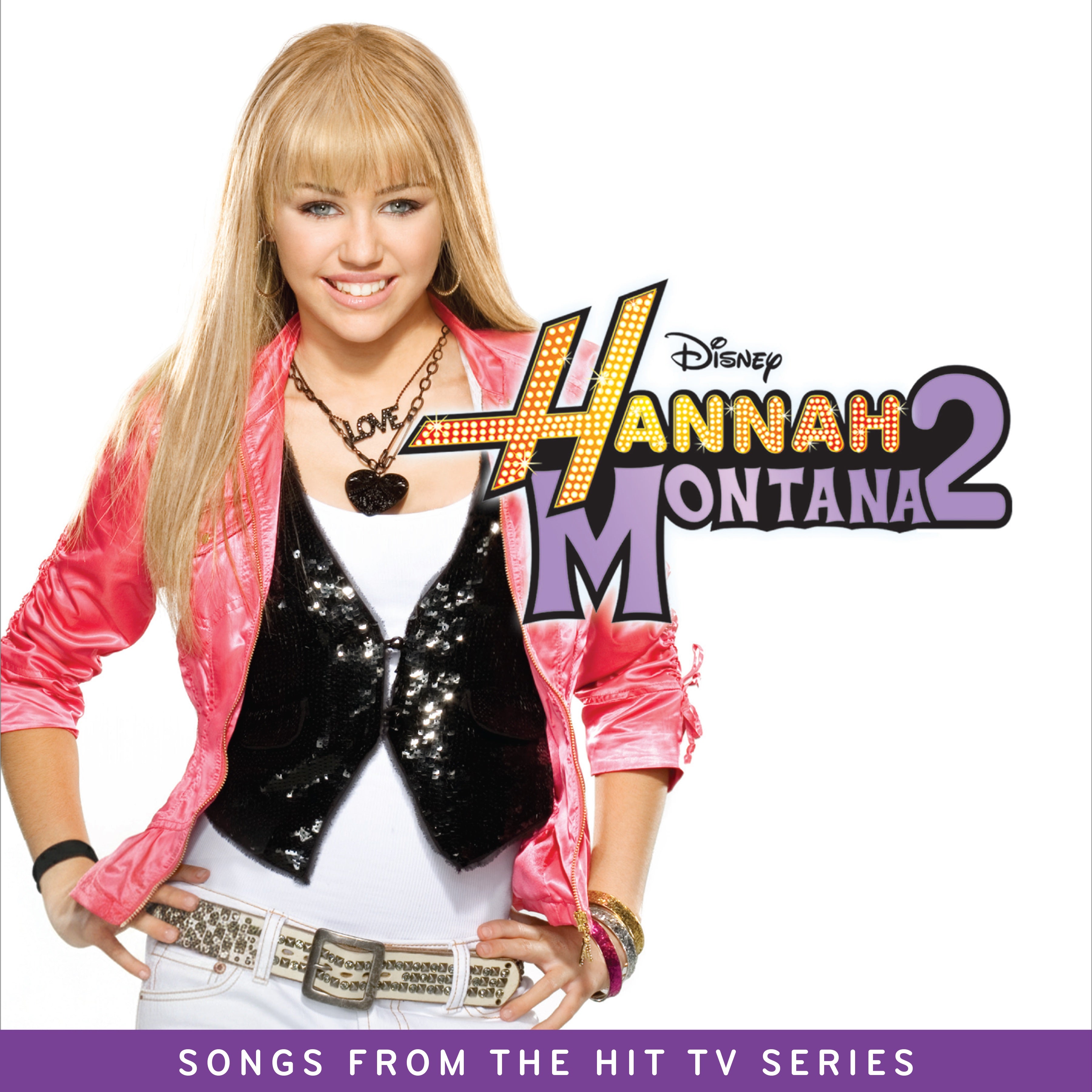 Hannah Montana - Hannah Montana 2 (Original Soundtrack) [Split Black/White Splatter Vinyl]