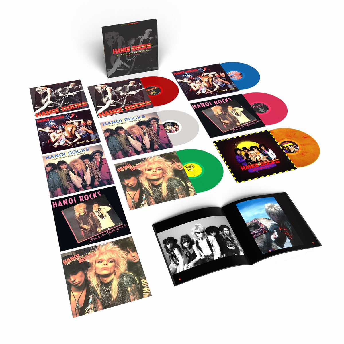 Hanoi Rocks - The Complete Collection (1981-1984) [Multicolor Vinyl] [6LP]