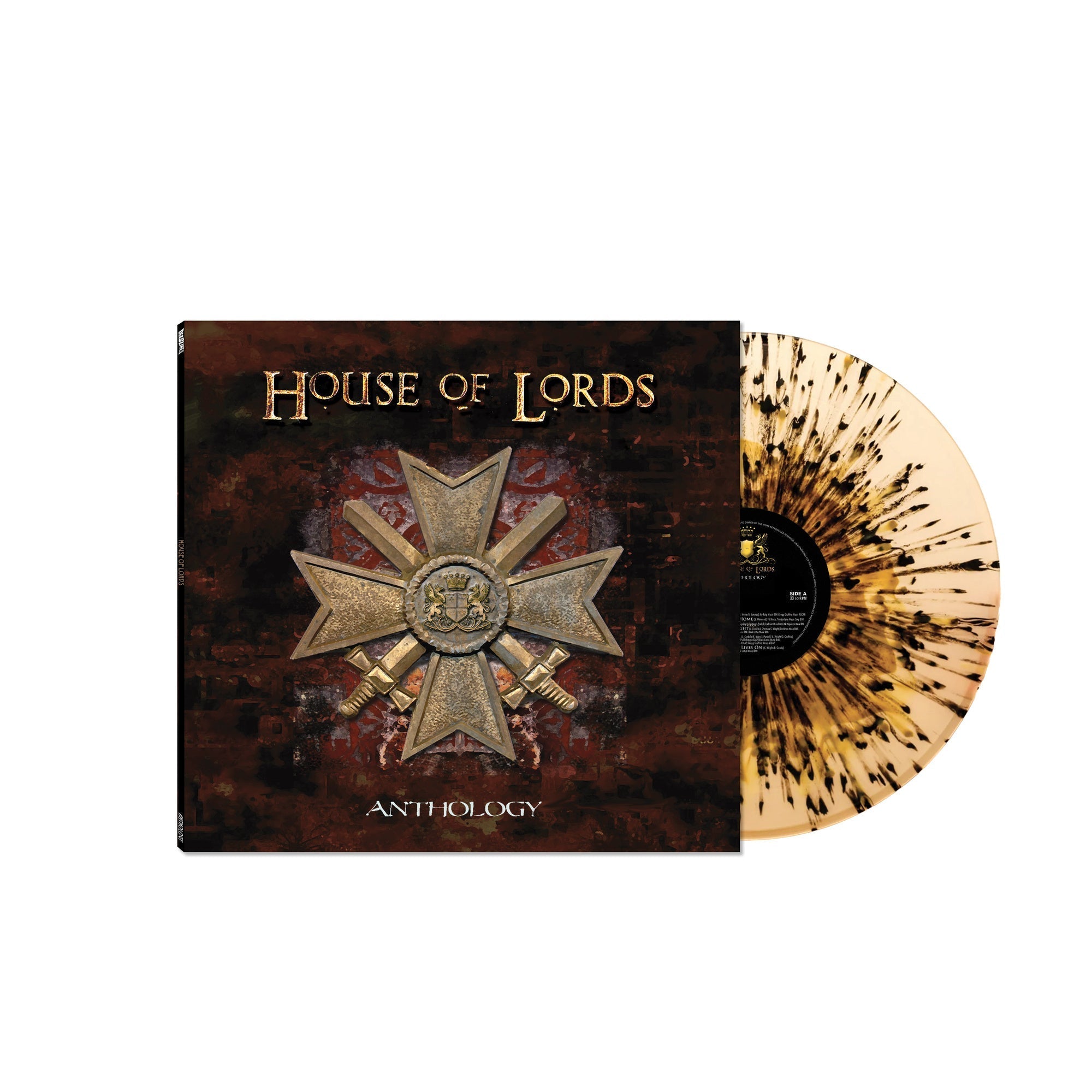 House Of Lords - Anthology (Limited Edition) [Black/Clear/Gold Haze/Splatter Vinyl]