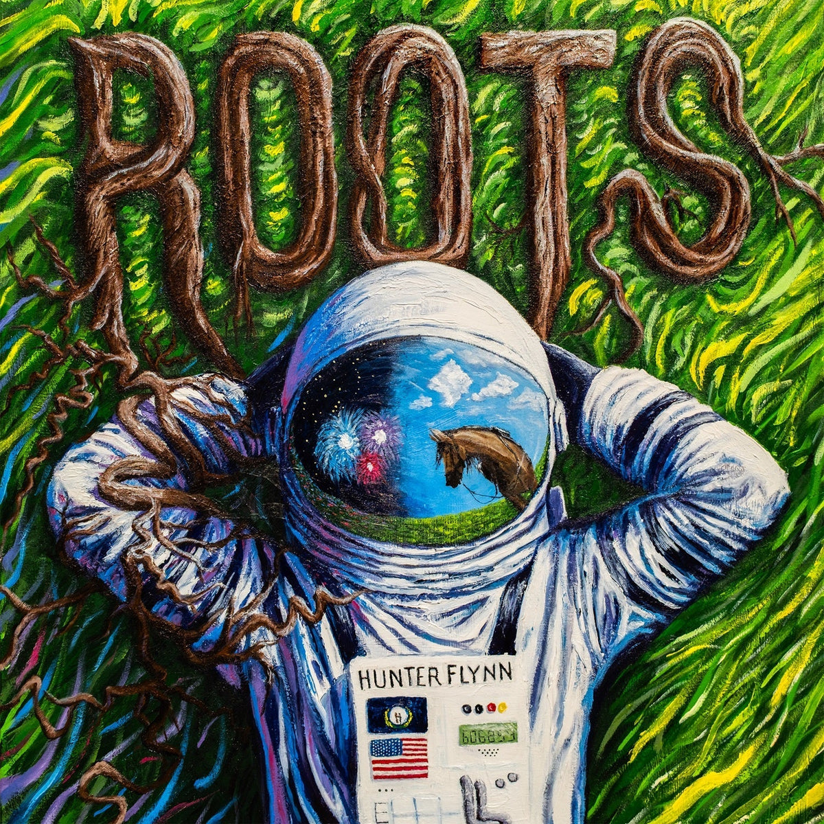 Hunter Flynn - Roots [White/Deep Purple Vinyl, 2 LP]