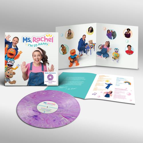 Ms. Rachel - I'm So Happy (Indie Exclusive) [Marble Purple Vinyl]
