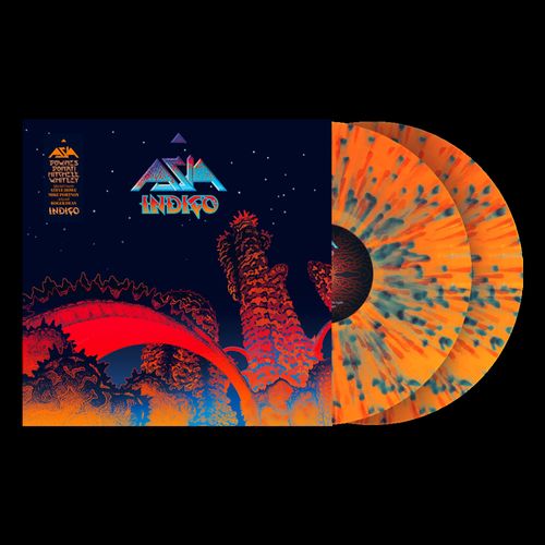 Asia - Indigo (Indie Exclusive) [Orange/Blue Splatter] [2LP]