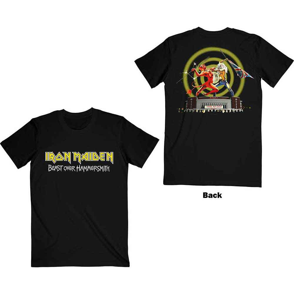 Iron Maiden - Beast Over Hammersmith Eddie & Devil Black