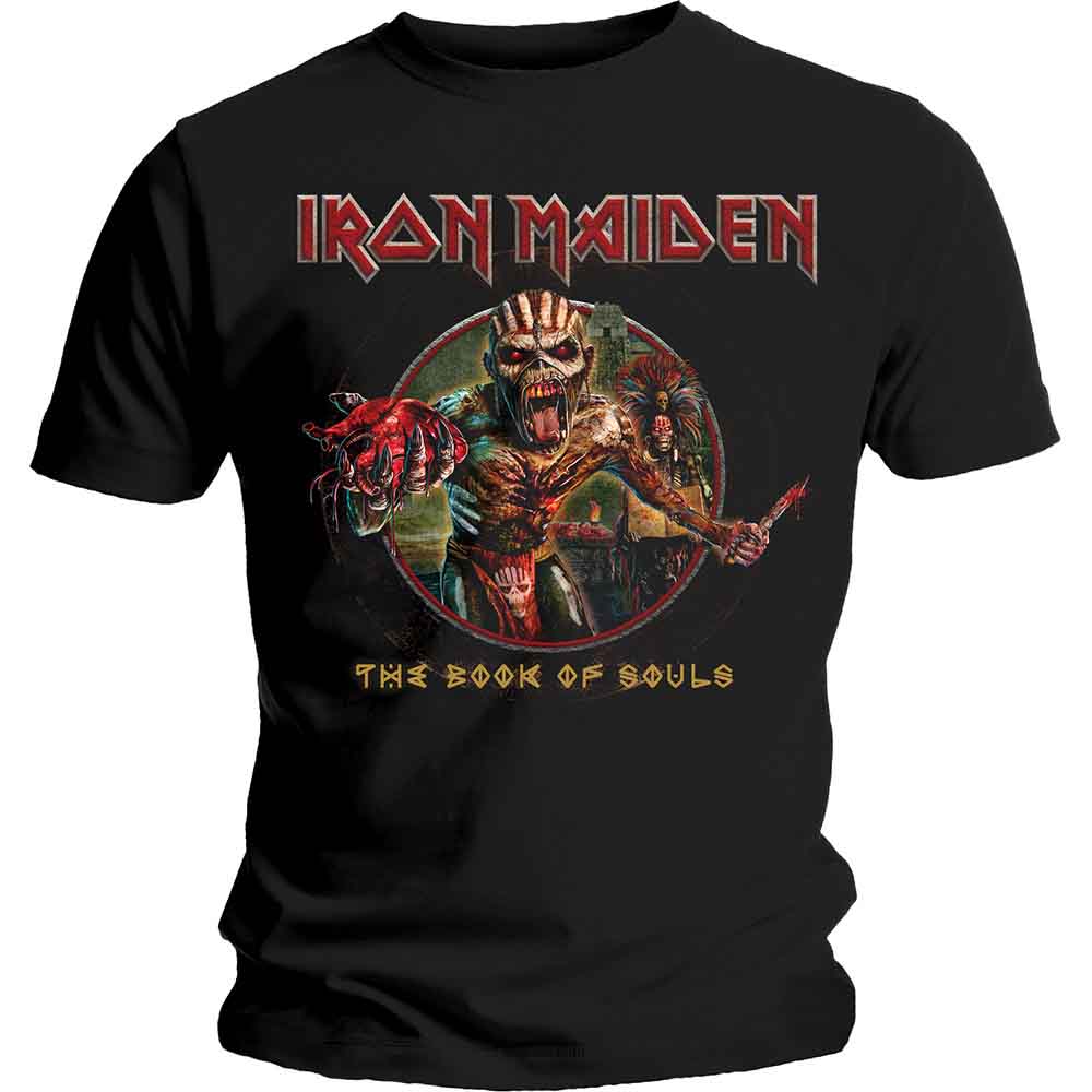 Iron Maiden - Book of Souls Eddie Circle Black