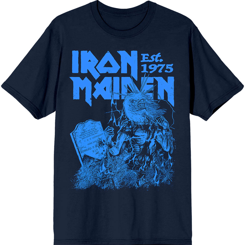 Iron Maiden - Est. 1975 Life After Death Stamp Blue