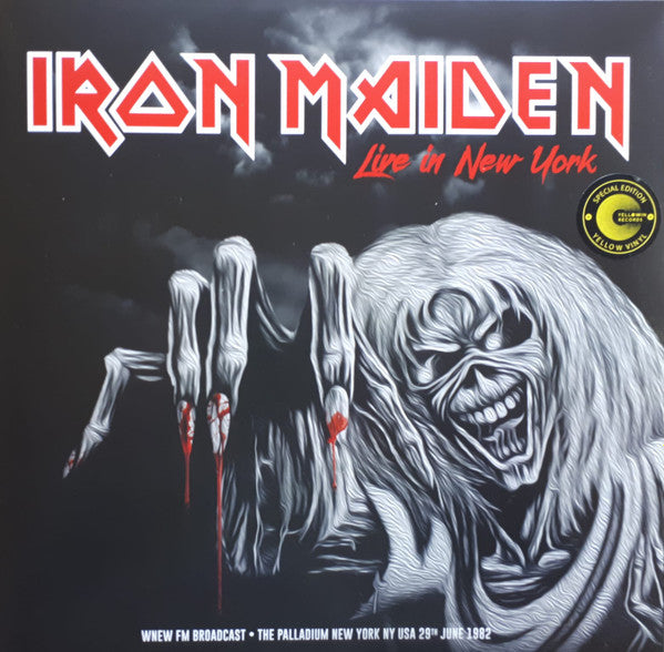 Iron Maiden - Live In New York: Palladium June 29th, 1982 (Yellow Vinyl) [Import] (Vinyl)