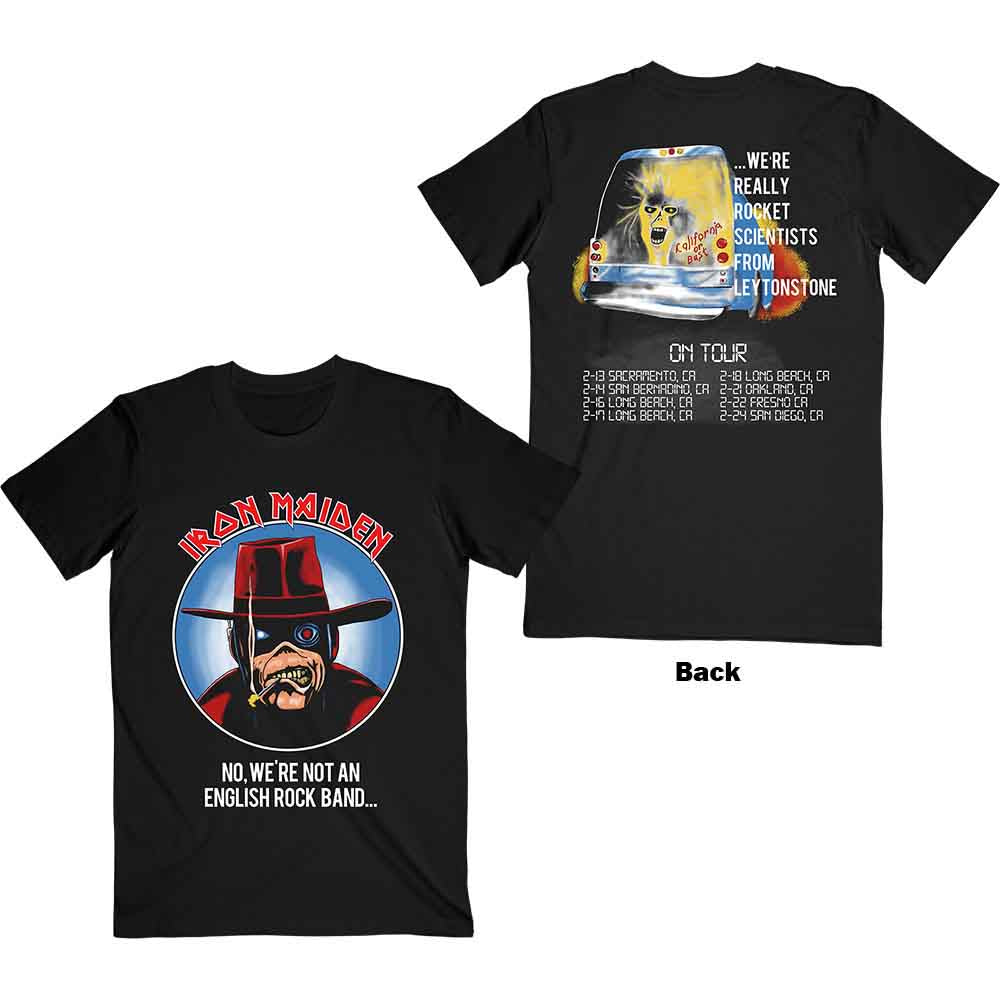Iron Maiden - Not An English Rock Band Black