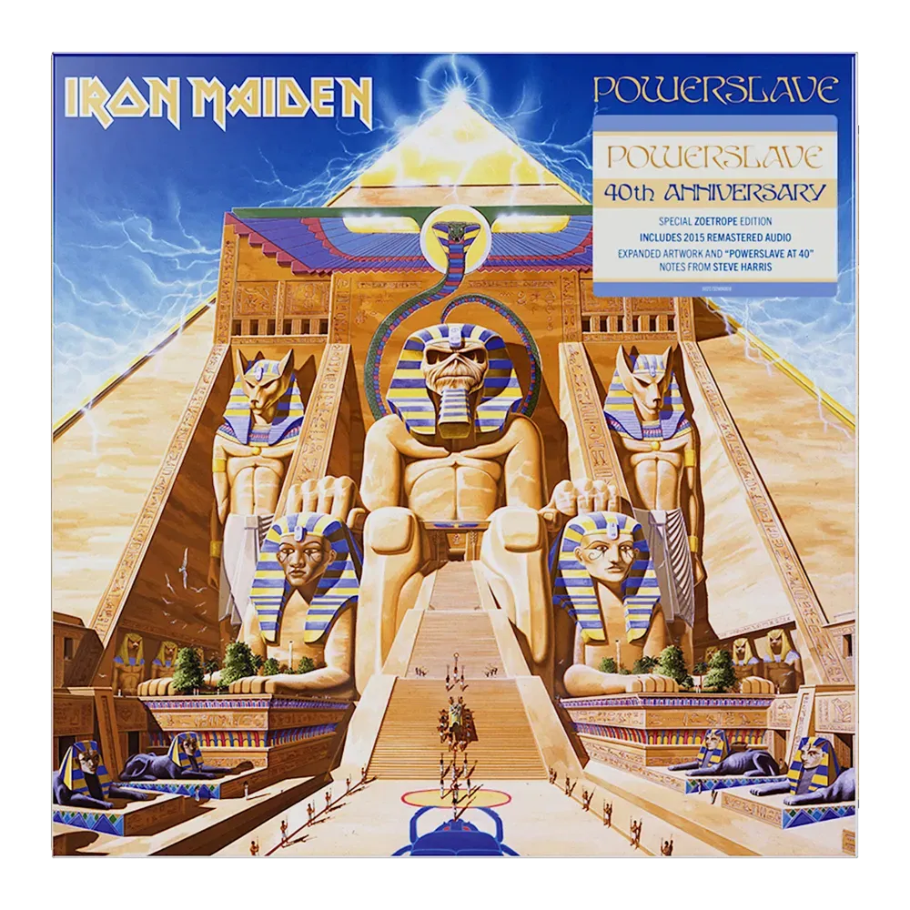 Order  Iron Maiden - Powerslave (40th Anniversary Edition Zoetrope Vinyl)