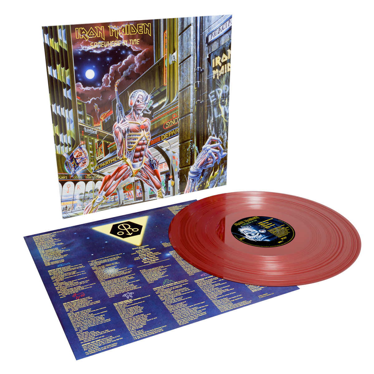 Iron Maiden - Somewhere in Time (40th Anniversary Edition) [Oxblood Red Colored Vinyl)