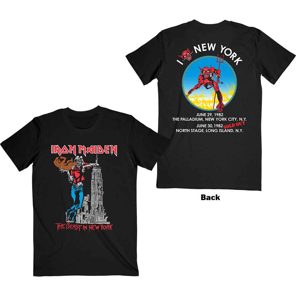 Iron Maiden - The Beast In New York Black