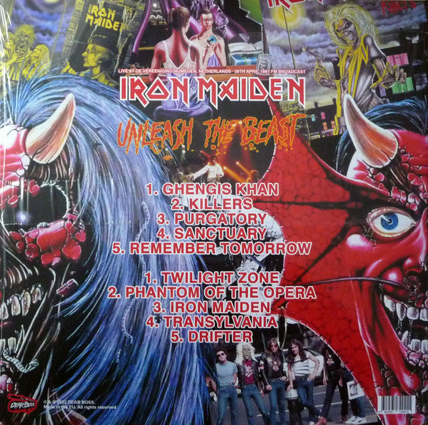 Iron Maiden - Unleash The Beast: Live At De Vereeniging Nijmegen, Netherlands 1981 (Limited Edition, Green & Yellow Splatter Colored Vinyl) [Import]