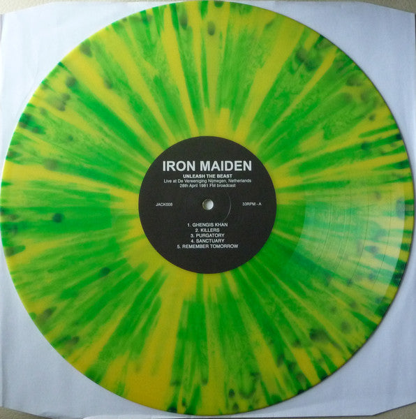 Iron Maiden - Unleash The Beast: Live At De Vereeniging Nijmegen, Netherlands 1981 (Limited Edition, Green & Yellow Splatter Colored Vinyl) [Import]