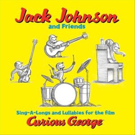 Jack Johnson & Friends - Curious George (Sing-a-Long Songs and Lullabies for the Film) [180 Gram Vinyl]