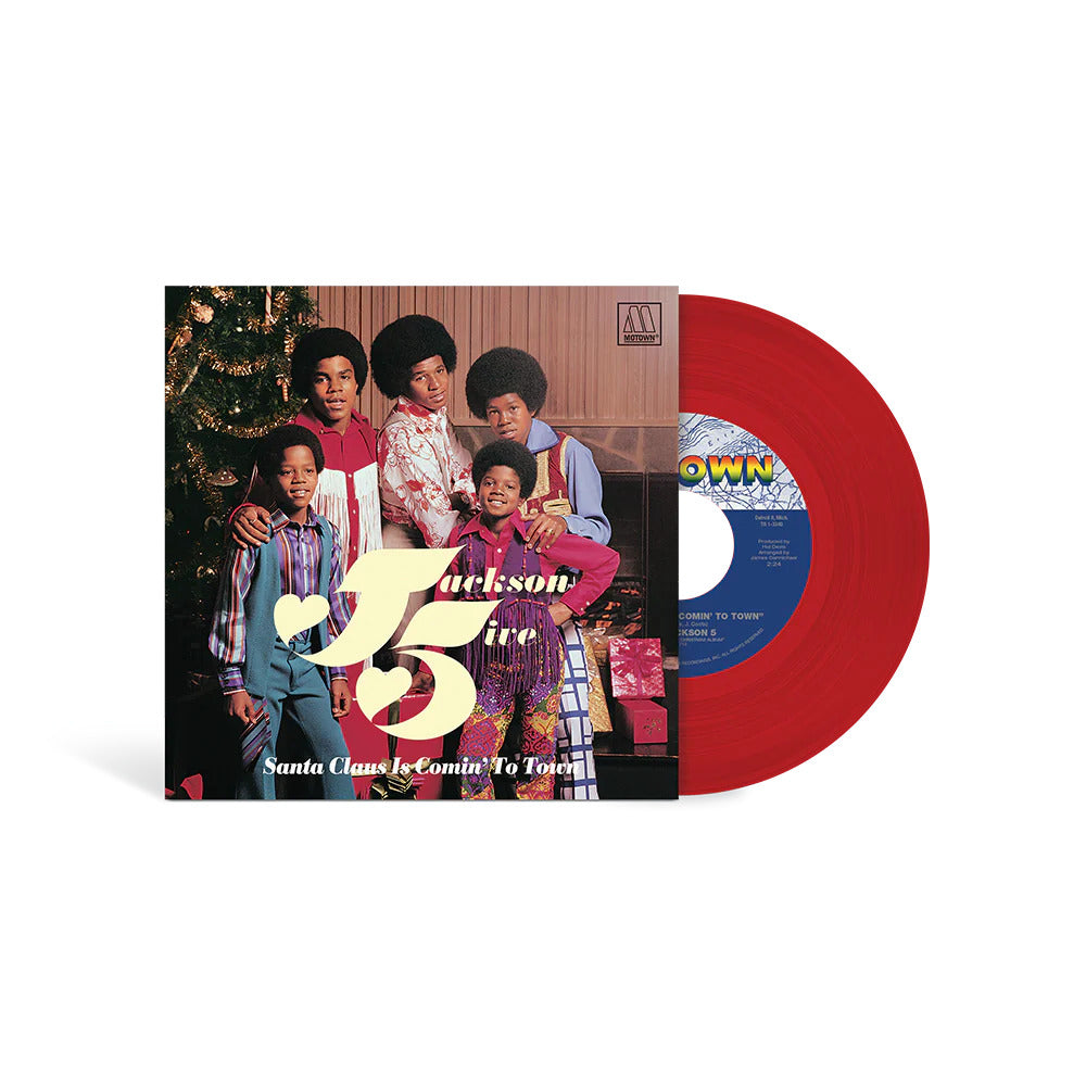 JACKSON 5 - Santa Claus Is Comin' To Town [Red 7" Single]