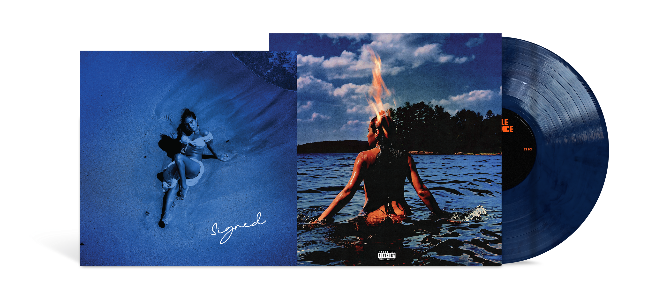 Jessie Reyez - A Little Vengeance (Indie Exclusive) [Deep Blue Water LP] [Signed Insert]