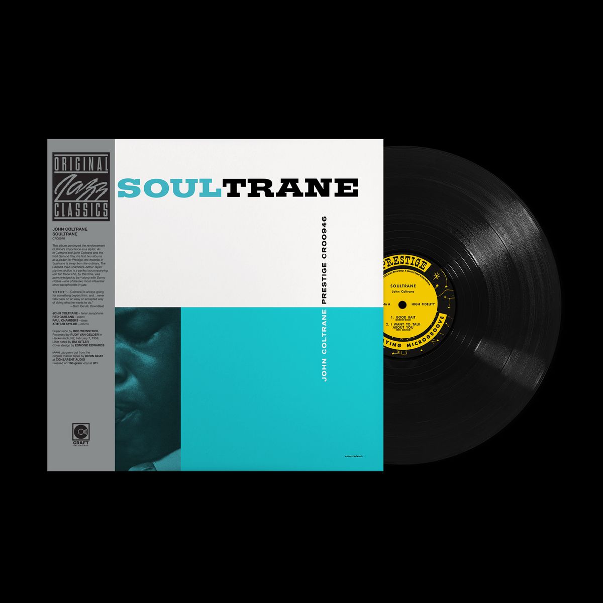 John Coltrane - Soultrane (Original Jazz Classics Series) (180G) [LP]