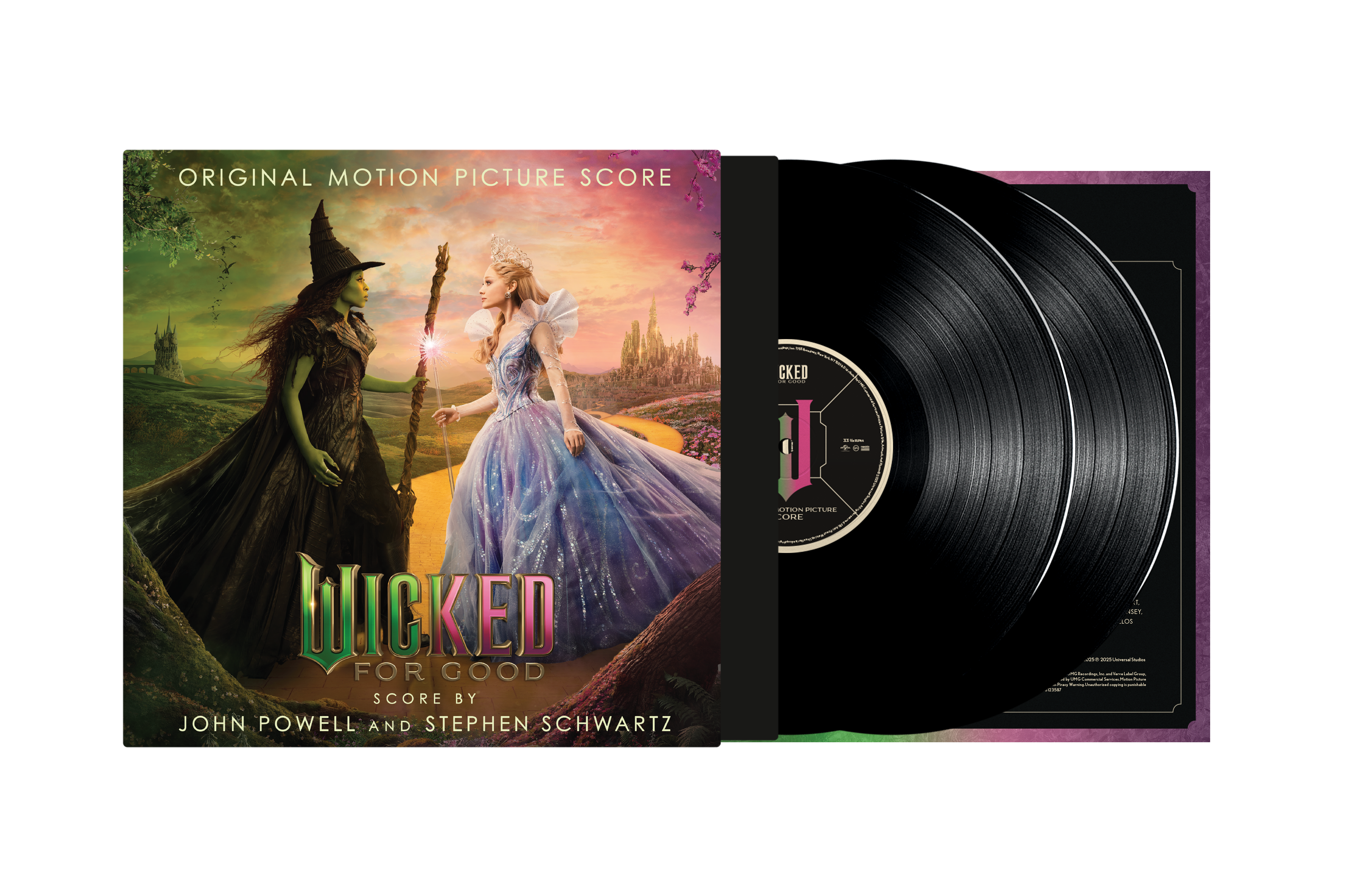 John Powell/Stephen Schwartz - Wicked: For Good (The Original Motion Picture Score) [2LP]