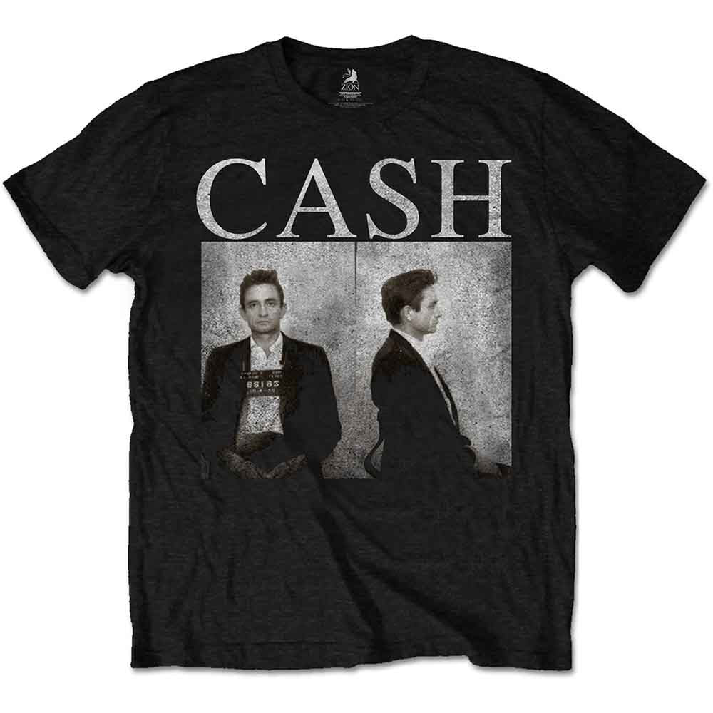 Johnny Cash - Mug Shot Black