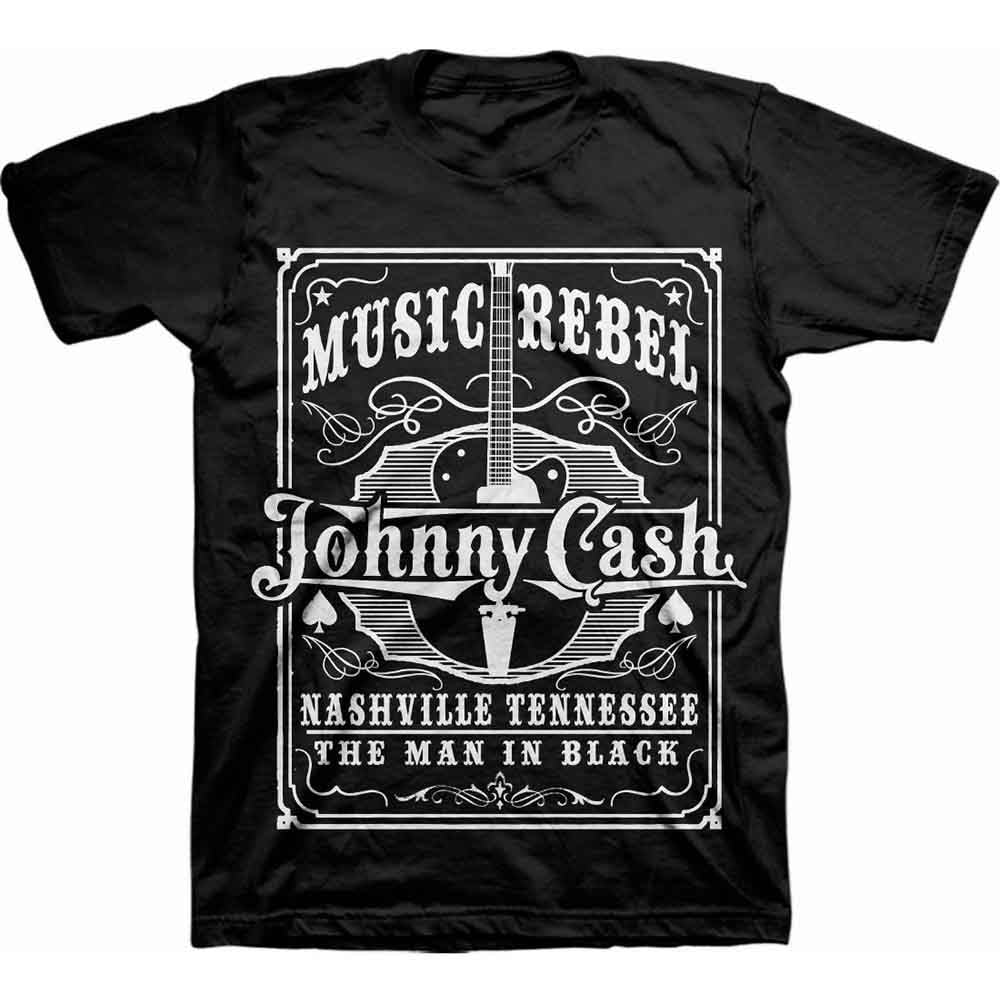 Johnny Cash - Music Rebel Black