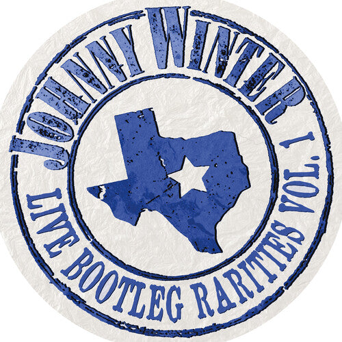 Johnny Winter - Live Bootleg Rarities Volume One (Circular Cover) (White Vinyl]