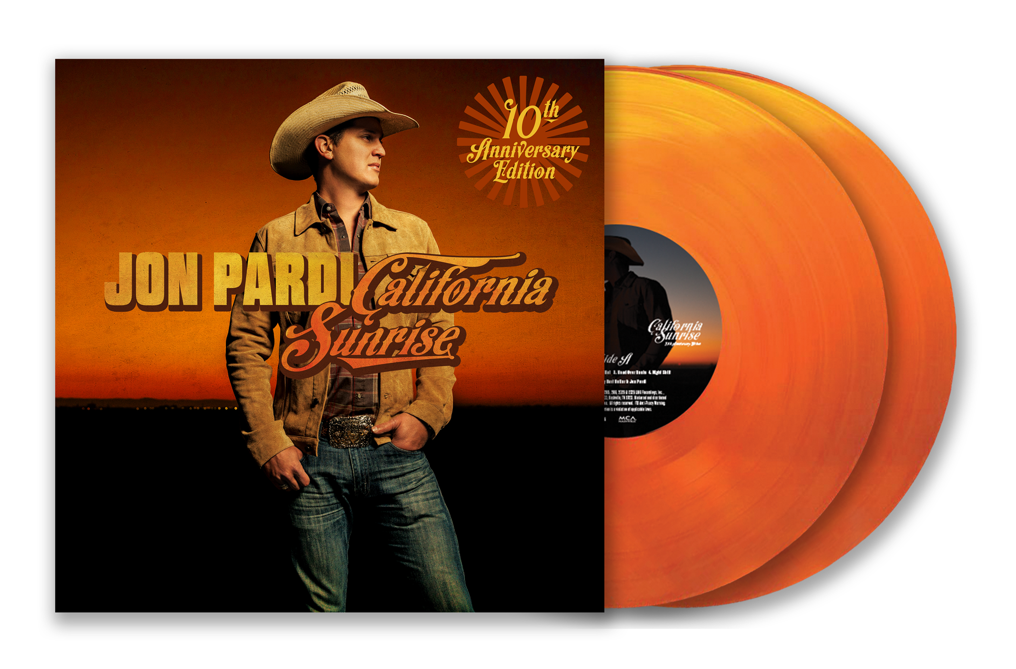 Jon Pardi - California Sunrise (10Th Anniversary Edition) [Sunrise] [2LP]