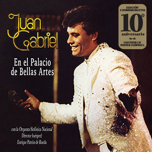 Juan Gabriel - En El Palacio De Bellas Artes (Edición Aniversario) [Translucent Vinyl With Gold Spots] [2LP]