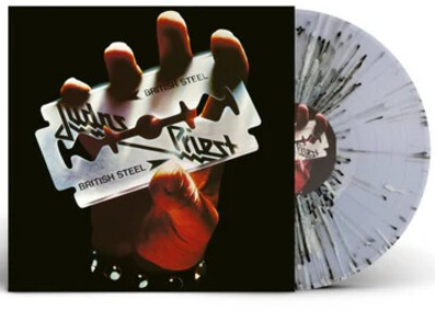 Judas Priest - British Steel (Limited Edition, Black & White Splatter Colored Vinyl) [Import] (Vinyl)