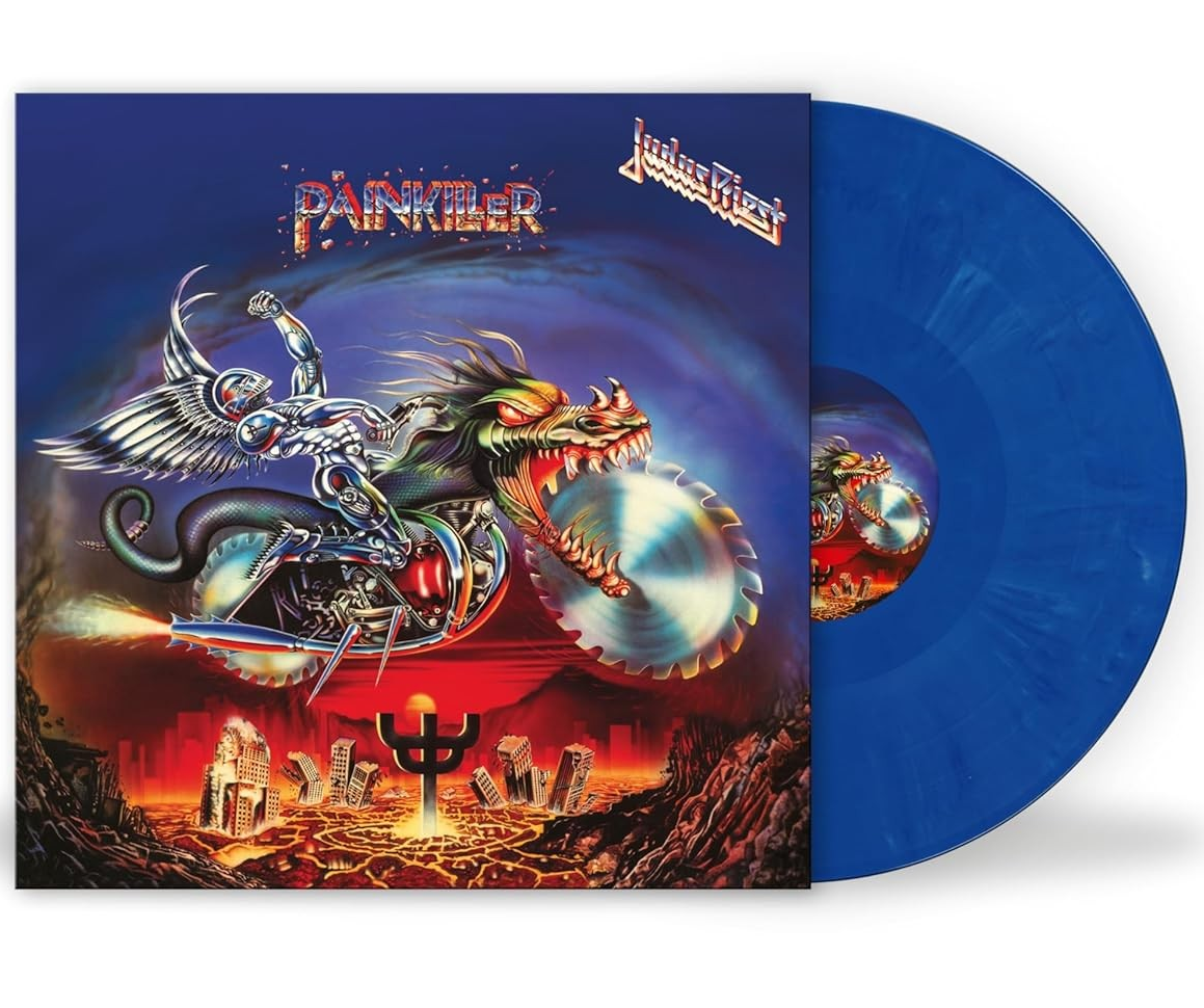 Judas Priest - Painkiller (Limited Edition, Blue Marble Colored Vinyl) [Import]