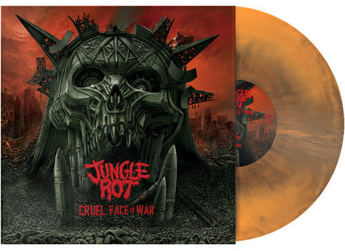 Jungle Rot - Cruel Face Of War [Black, Orange]