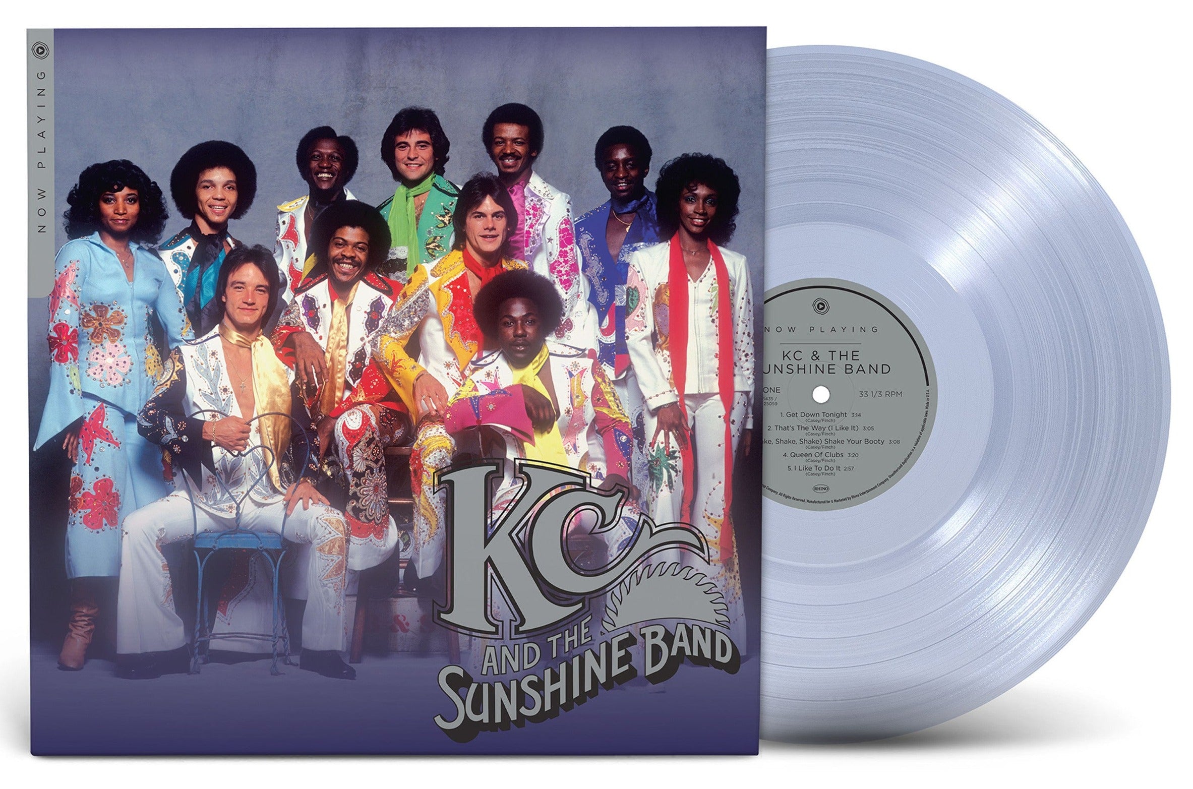 Order KC and the Sunshine Band - Now Playing (Clear Vinyl)