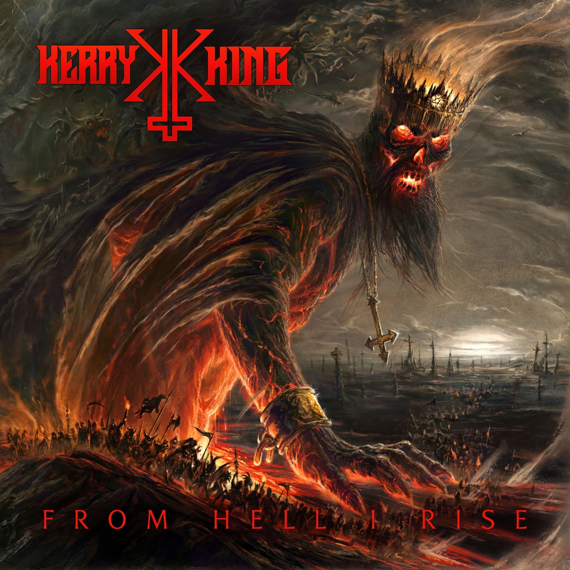 Kerry King - From Hell I Rise: Extended Deluxe Edition [Toxic Orange Marbled & Black] [2LP]
