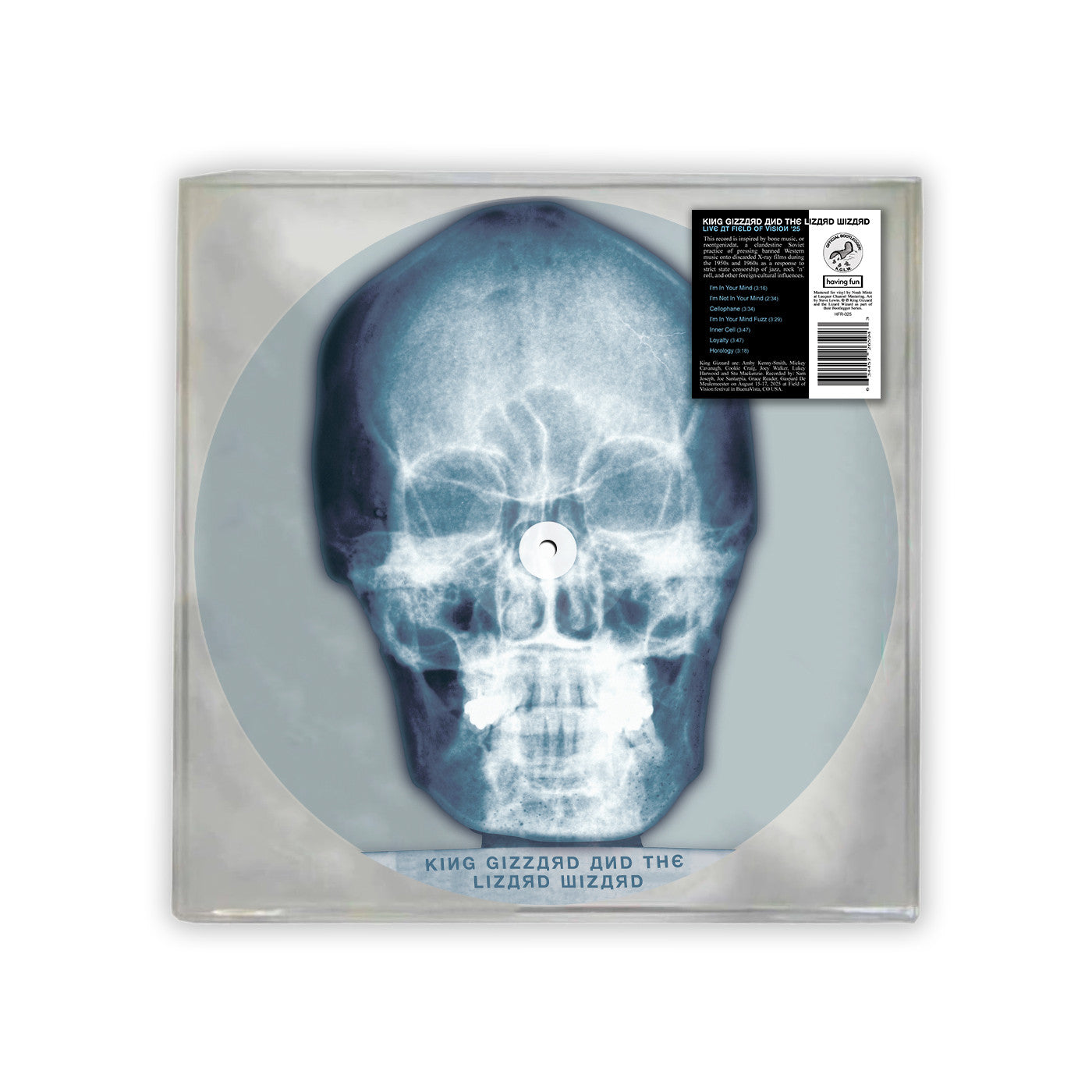 King Gizzard & The Lizard Wizard - Skull X-Ray (Deluxe Edition Vinyl)