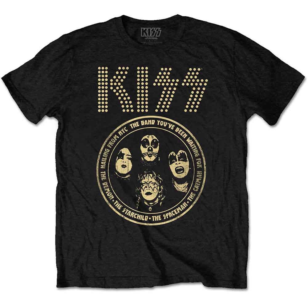 Kiss - Band Circle Black