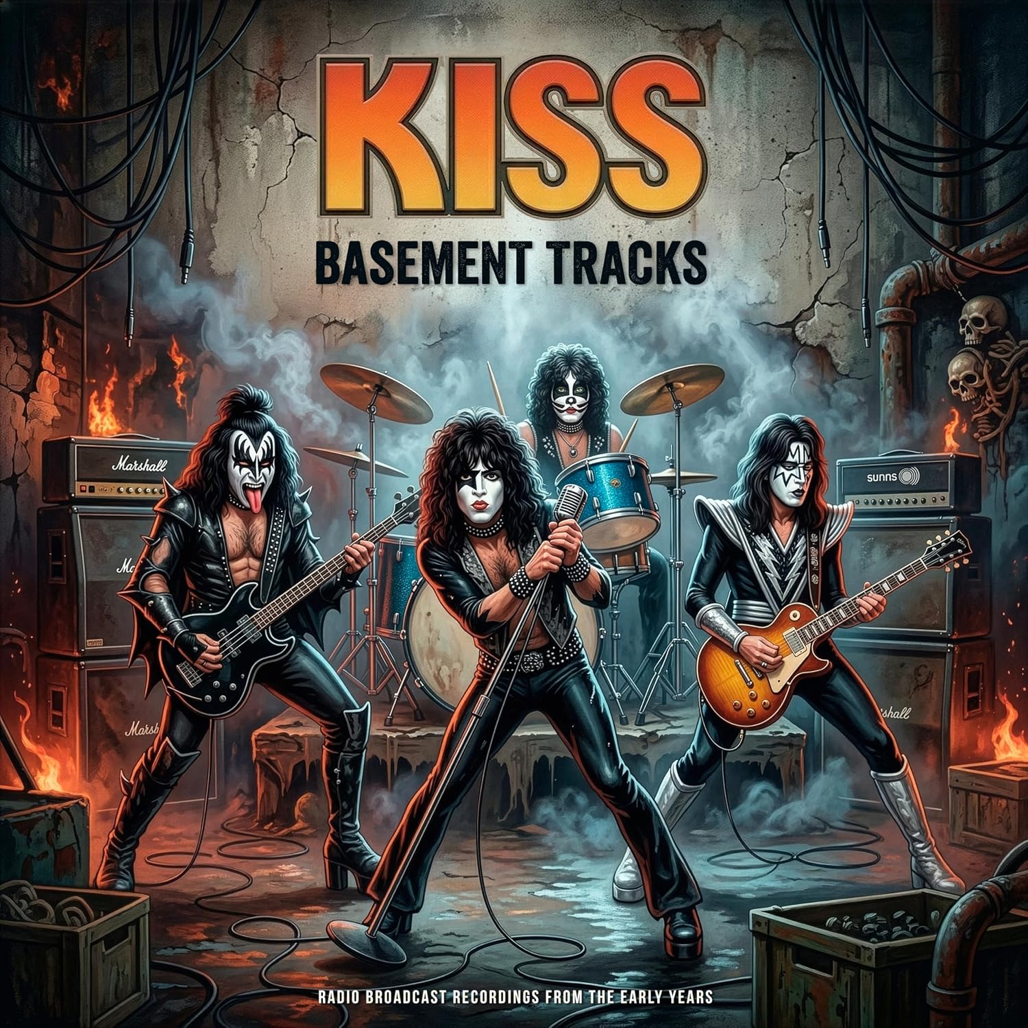 Kiss - Basement Tracks (Limited Edition, Orange Colored Vinyl) [Import]