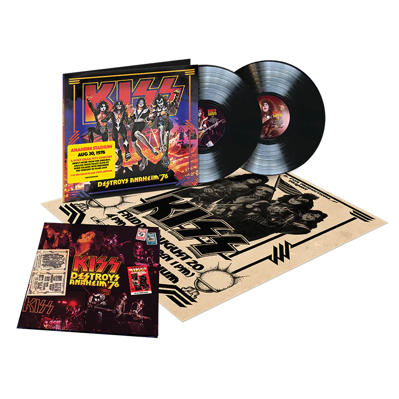 Kiss - Kiss Destroys Anaheim '76 (180 Gram Vinyl) (2 LP)