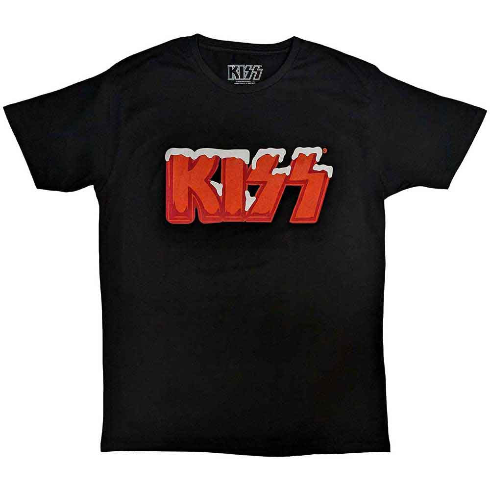 Kiss - Holiday Logo Black