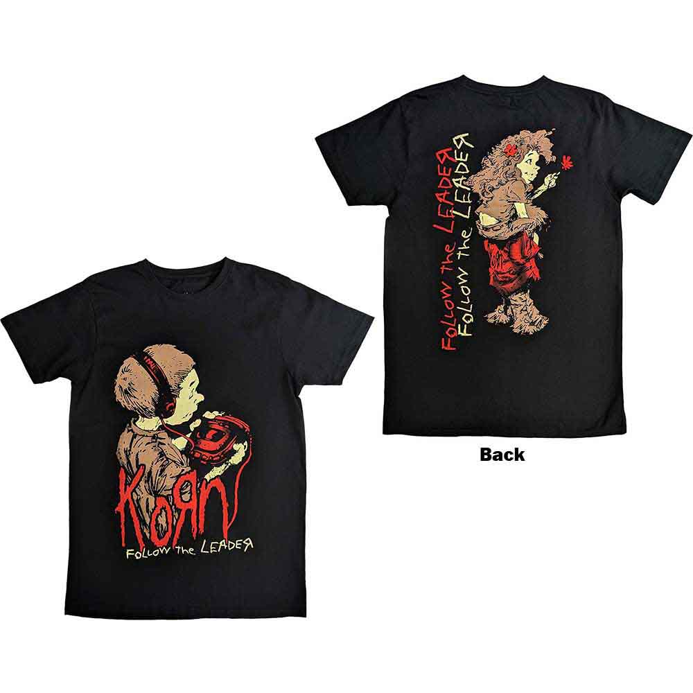 Korn - Follow The Leader (T-Shirt) Black