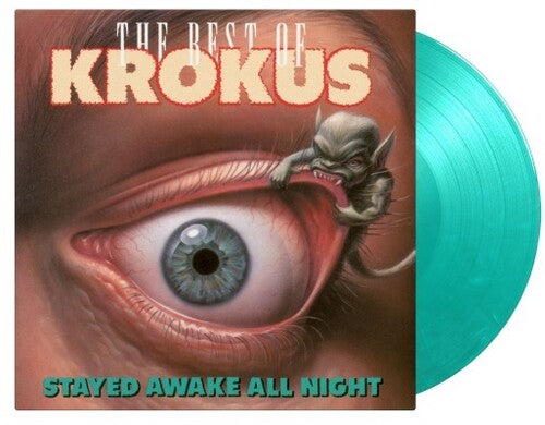Krokus - Stayed Awake All Night: The Best Of (Limited Edition, 180 Gram Translucent Green & White Marble Colored Vinyl) [Import] (Vinyl)