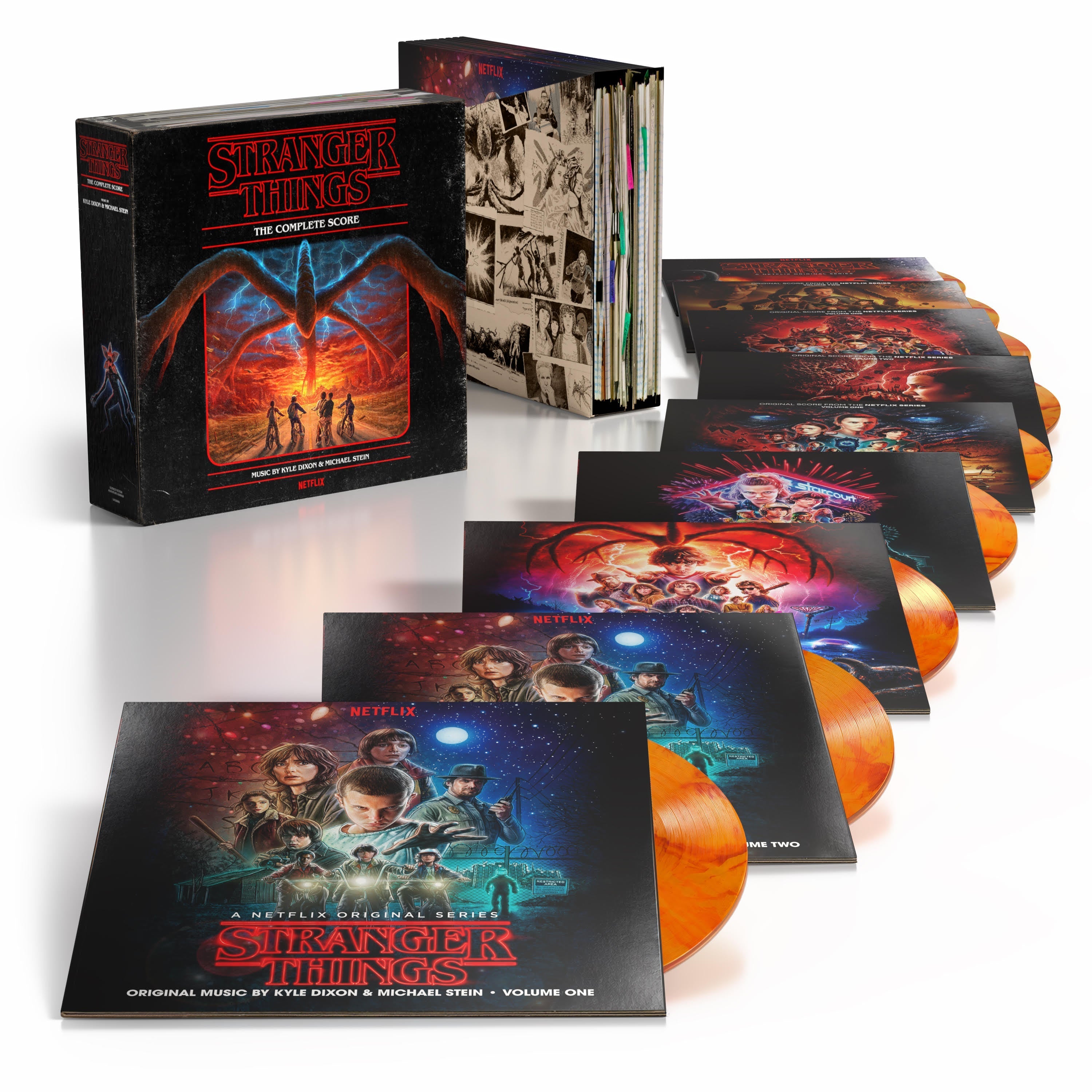 Kyle Dixon & Michael Stein - Stranger Things - The Complete Score (Box Set) [Vecna’s Gate Color Vinyl] [17LP]