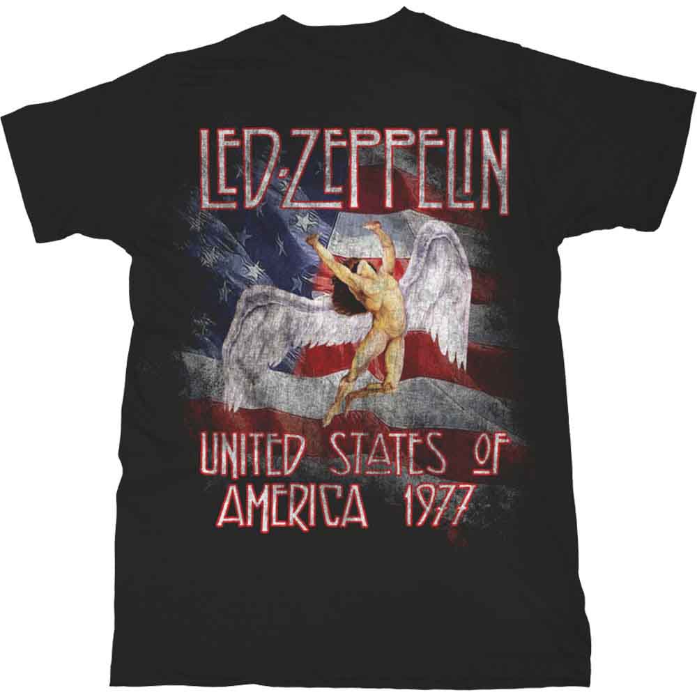 Led Zeppelin - Stars N' Stripes USA '77. Black