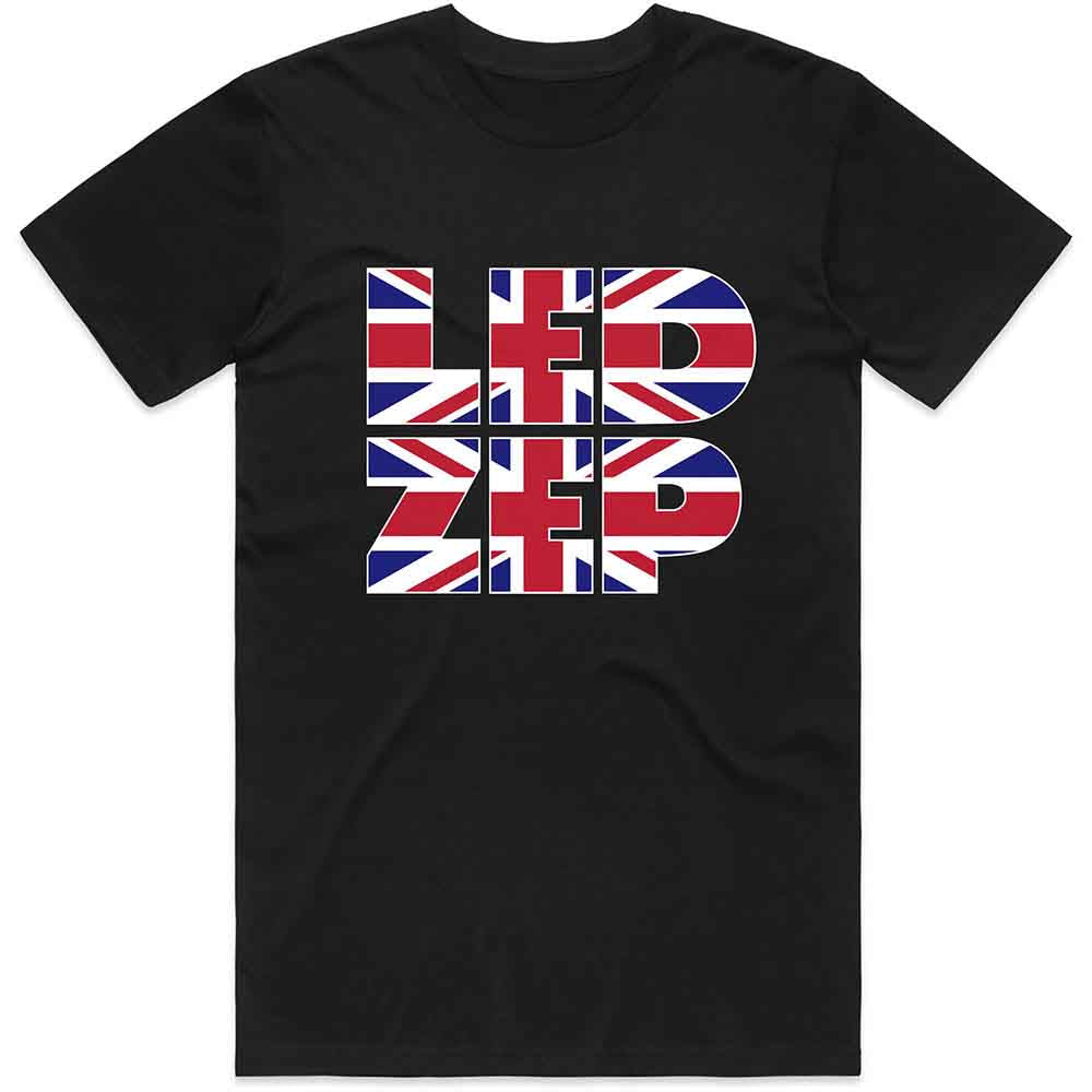 Led Zeppelin - Union Jack Type Black