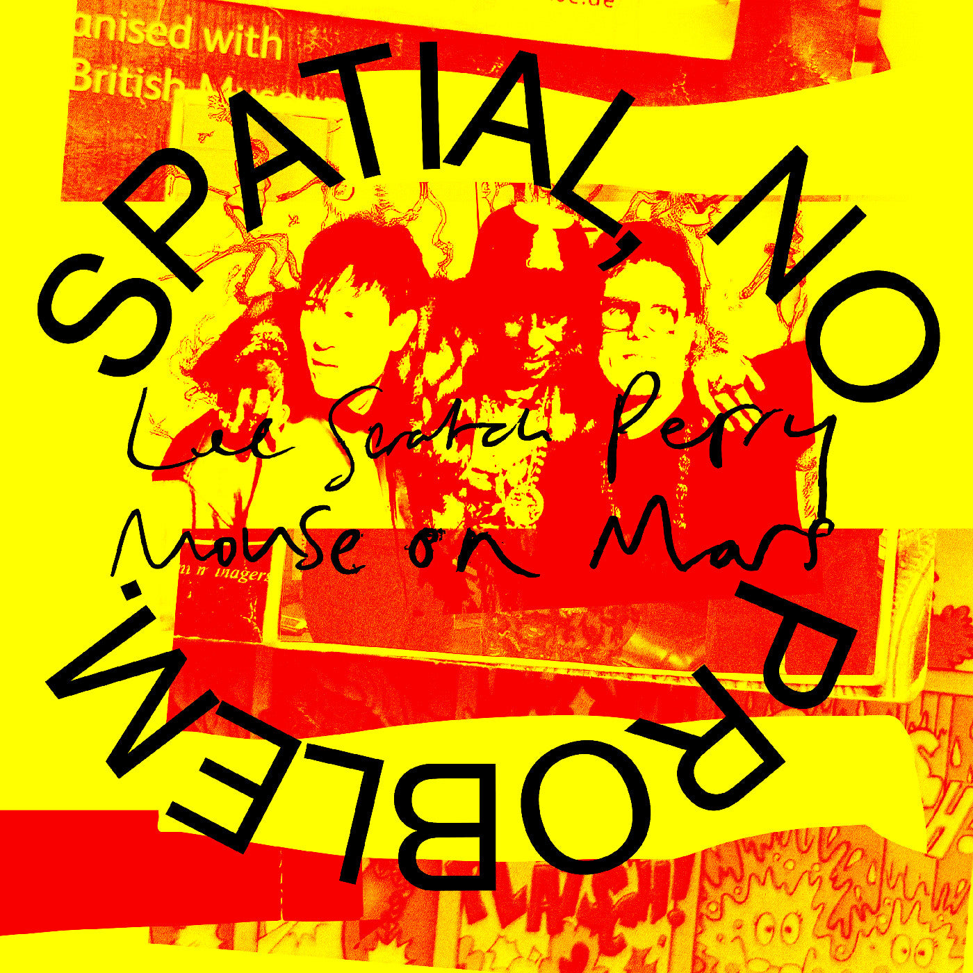 Lee 'Scratch' & Mouse On Mars Perry - Spatial, No Problem. (Indie Exclusive, Yellow Vinyl)