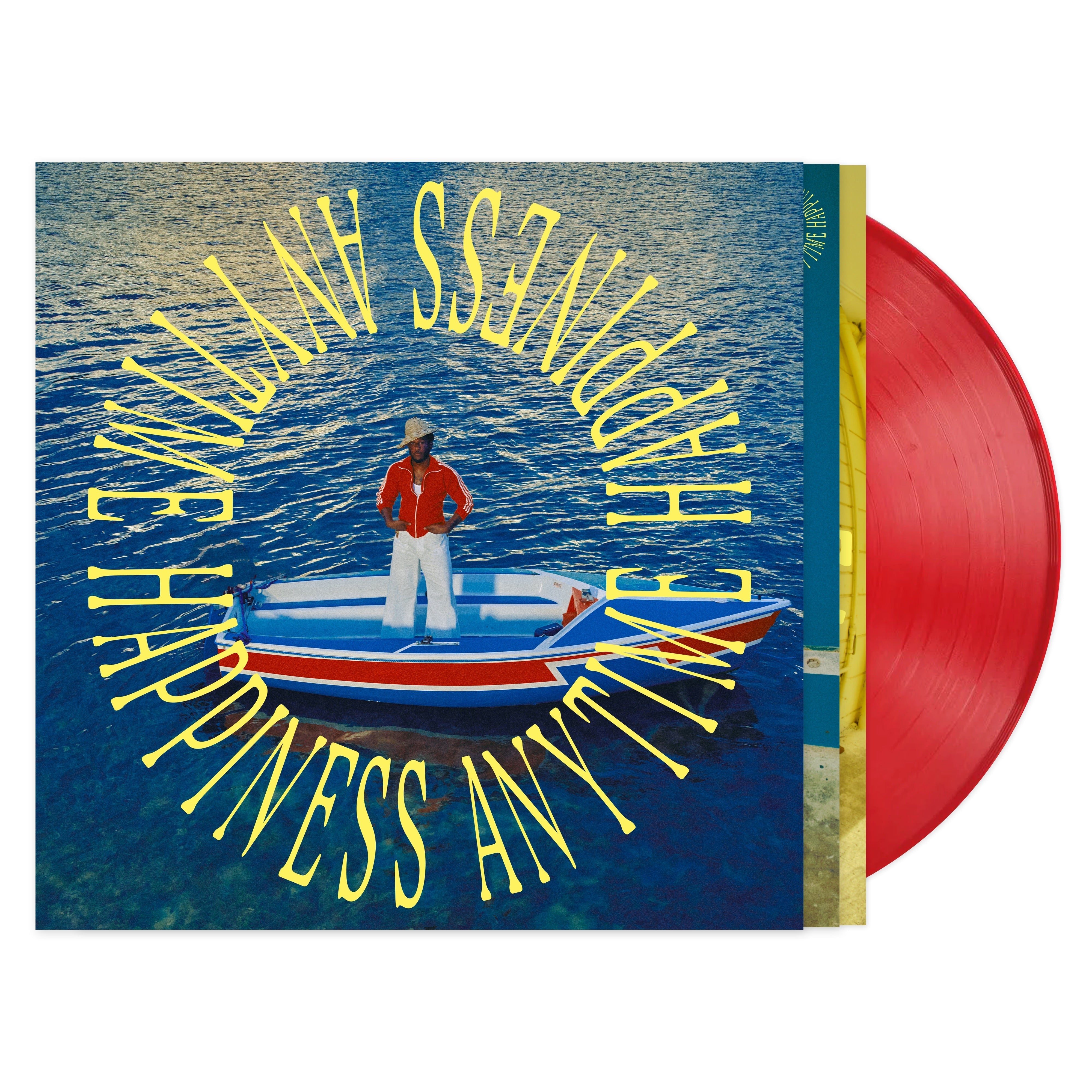 Leon Bridges - Happiness Anytime (Indie Exclusive) [Campari Red Vinyl]