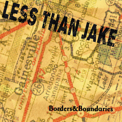 LESS THAN JAKE - Borders & Boundaries: 25th Anniversary Edition [Explicit Content] Limited Edition, Yellow Colored Vinyl, Expnaded) (2 Lp's) (Vinyl)